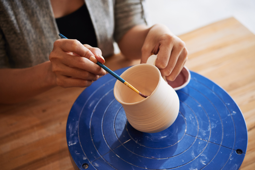 Paint it yourself pottery
