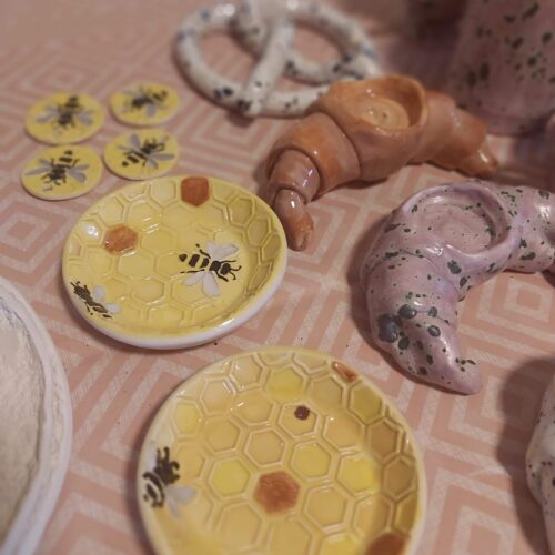 Bee trinket dish