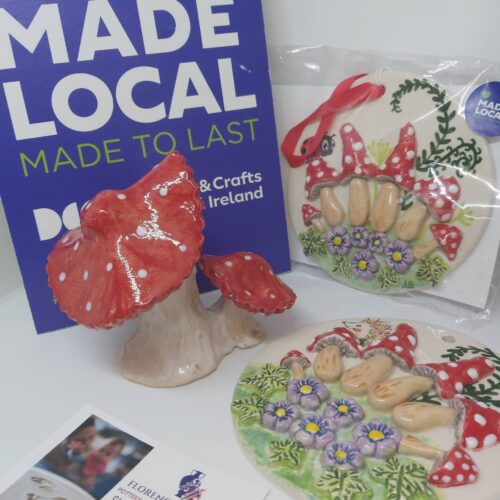 Mushroom plaque